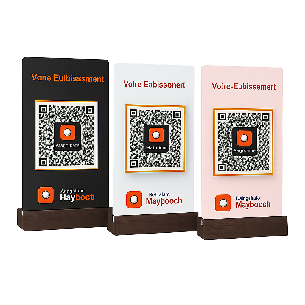 Plaque QR Code PlayDoor